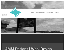 Tablet Screenshot of ammdesigns.com